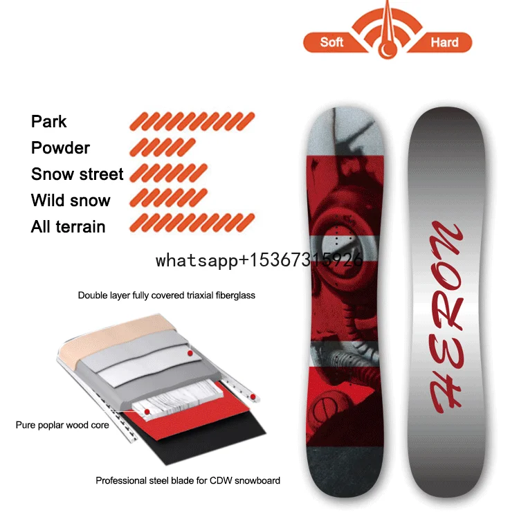 Camber Design Snowboard Intermediate Snowboards for Beginner