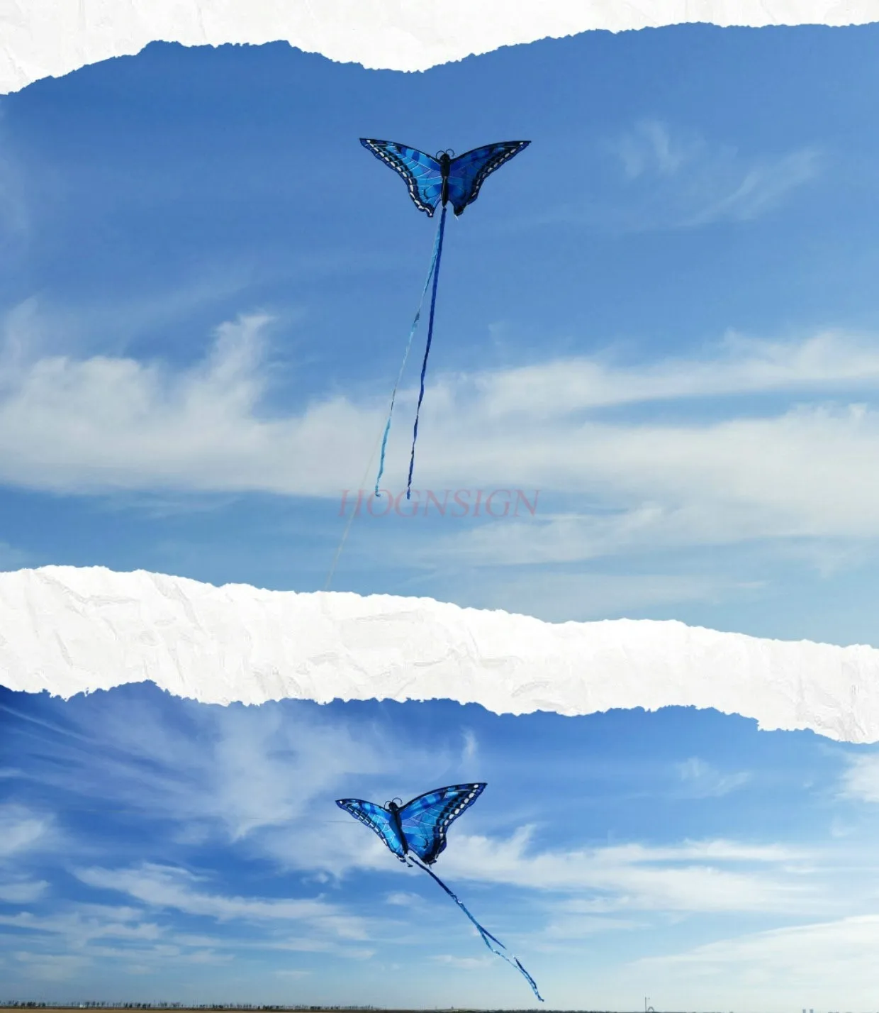 2023 Nowa symulacja długiego ogona latawca motylkowego dla dzieci i dorosłych, wysokiej jakości bryza, łatwa w lataniu