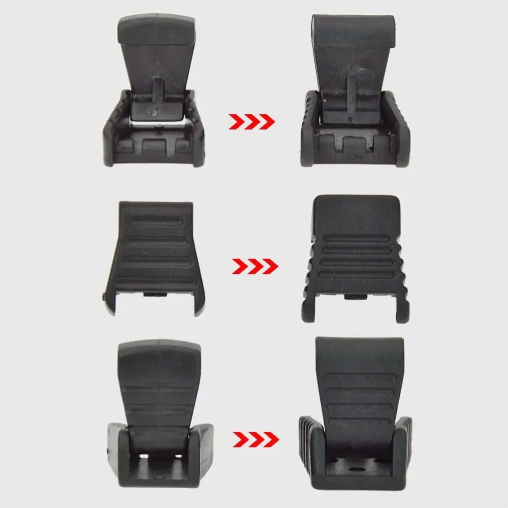 

2 шт. эластичная веревка, зажим для шланга для дайвинга, фиксирующий банджи, сменный фиксатор для дайвинга, черная легкая веревка для крепления трубки