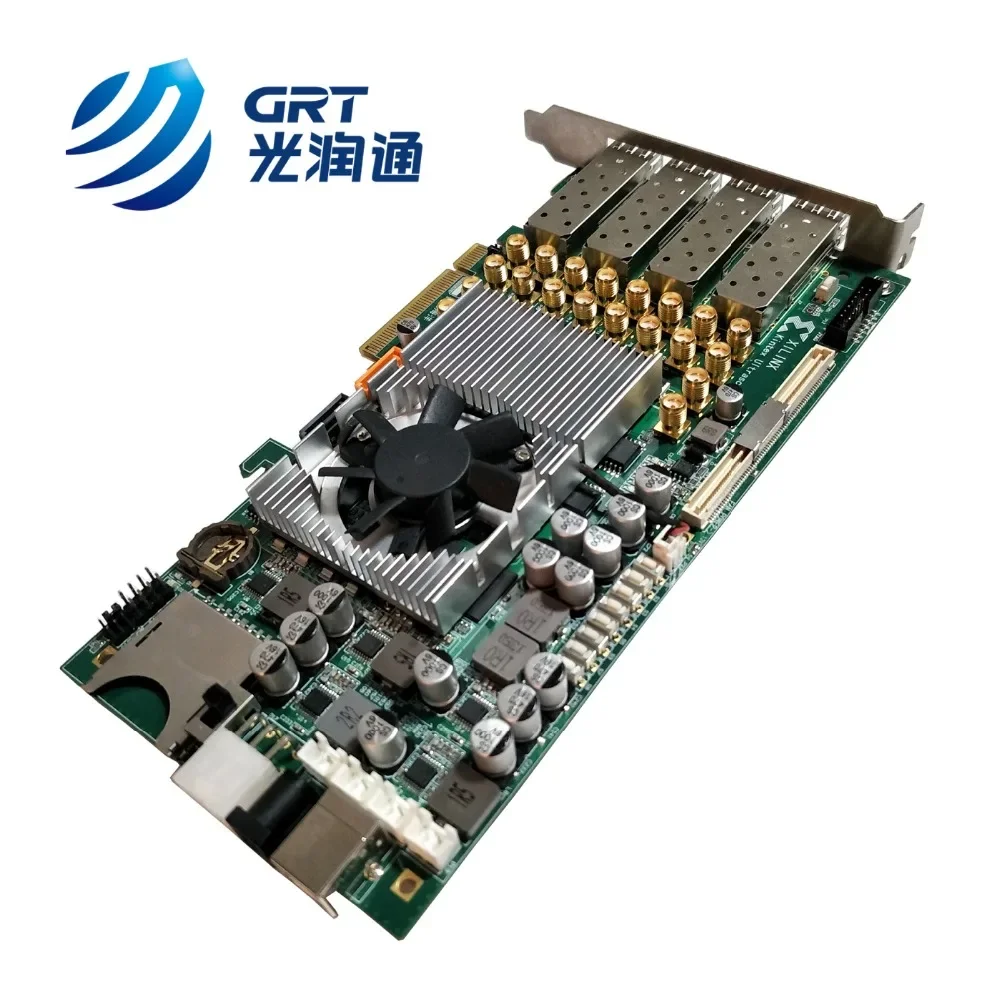 PCIE 3.0*8 FPGA development board Xilinx chip DDR4 2GB