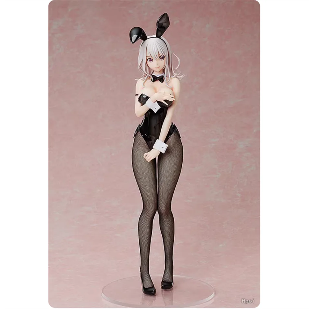 Kuroiwa Medaka Ni Watashi's Kawaii ga Tsuujinai Kawai Mona 1/4 Bunny Anime PVC Action Figure Speelgoed Game Collectible Model Doll