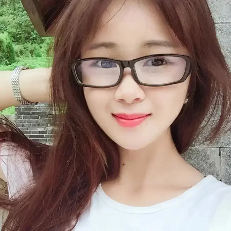 Lunettes noires, monture de lunettes, Protection rétro, miroir plat, unisexe, accessoires de mode, accessoire