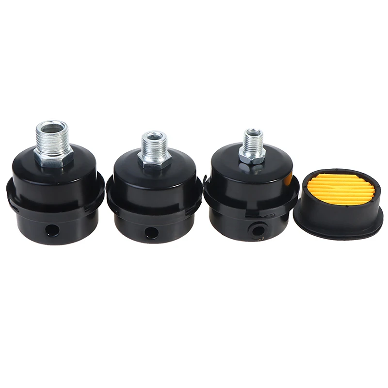 12/16/20mm Luftkompressorteile Metall-Luftkompressorfilter Lärmschutz – Detail 4