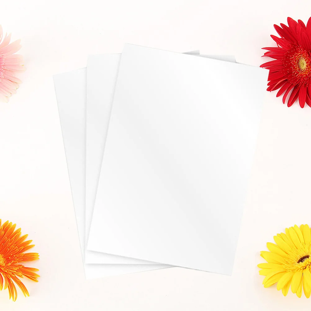 3 قطع من ورق التصوير الفوتوغرافي المغناطيسي مقاس A4 عالي الجودة، سهل الالتصاق لخزانة باب الثلاجة، أوراق طباعة مطبوعة للطباعة المزخرفة