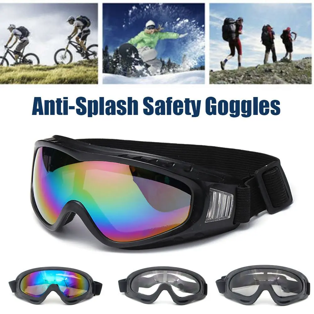 

Factory Anti-Splash Outdoor Work Spectacles Riding Industrial Research Eyewear Safety Goggles Eye Protective Protection Glasses