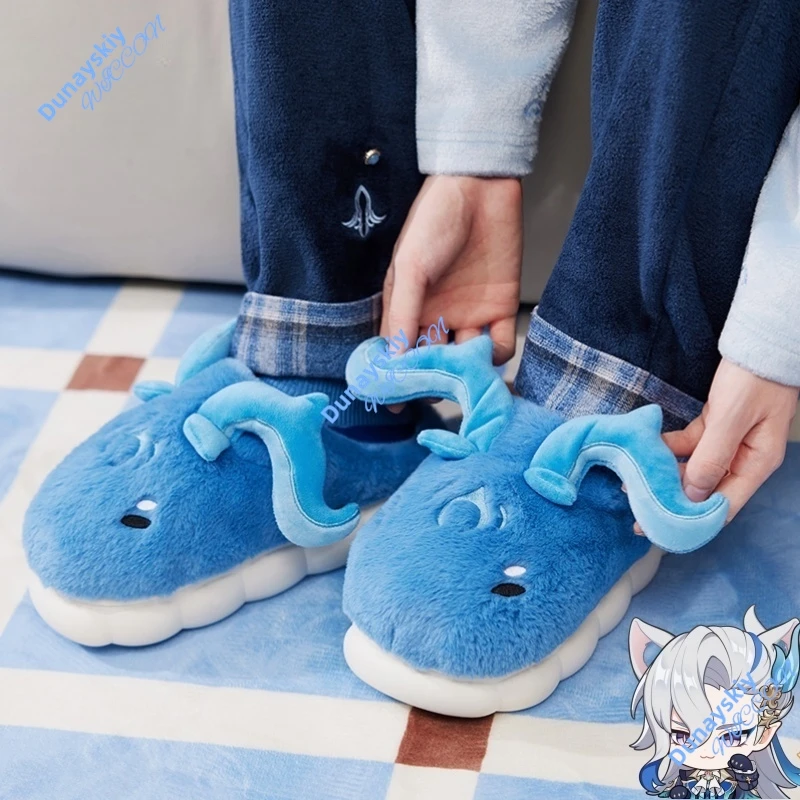 جينشين إمباكت نيوفيليت موضوع الانطباع سلسلة تأثيري الدعامة شبشب منزل أحذية تأثيري الهدايا #1