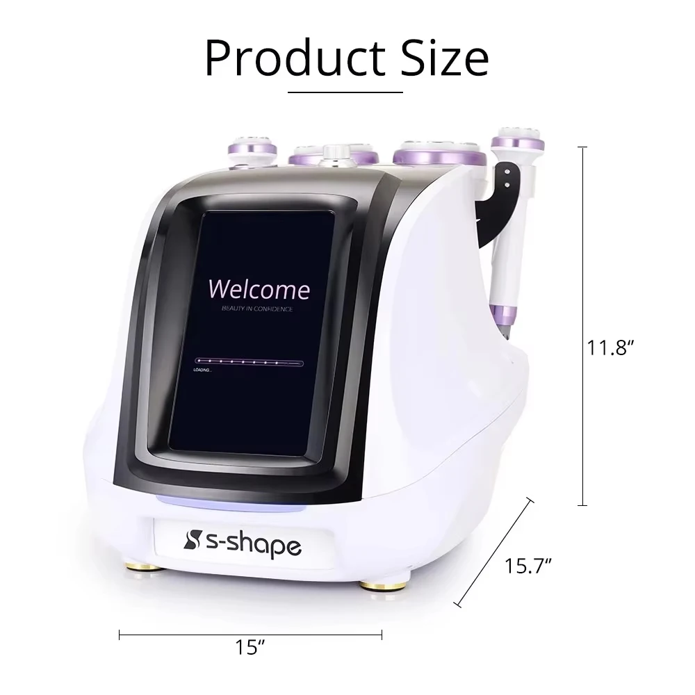 S-SHAPE بالموجات فوق الصوتية 30K آلة التجويف EMS EL مكافحة الشيخوخة فراغ راديو تردد شد الجلد آلة تخسيس الجسم