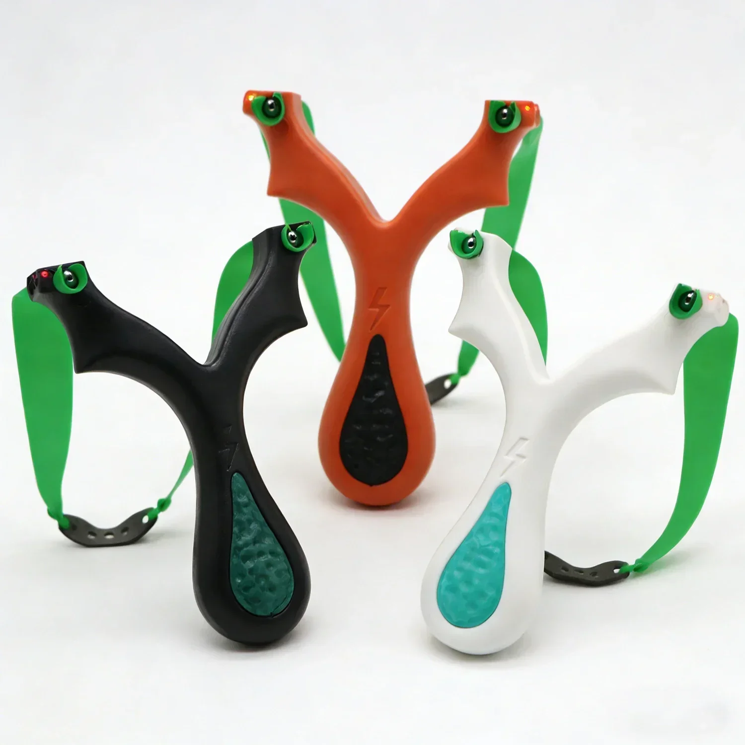 High quality Resin Slingshot Lightweight Colorful Slingshot Hunting Shooting Portable Sling Three Colors Optional