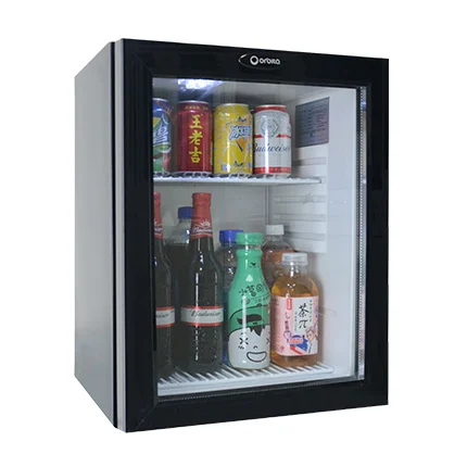 

40 L Hotel Refrigerator Glass Door Type Absorption Refrigerator Hotel Mini Fridge For Hotel Rooms