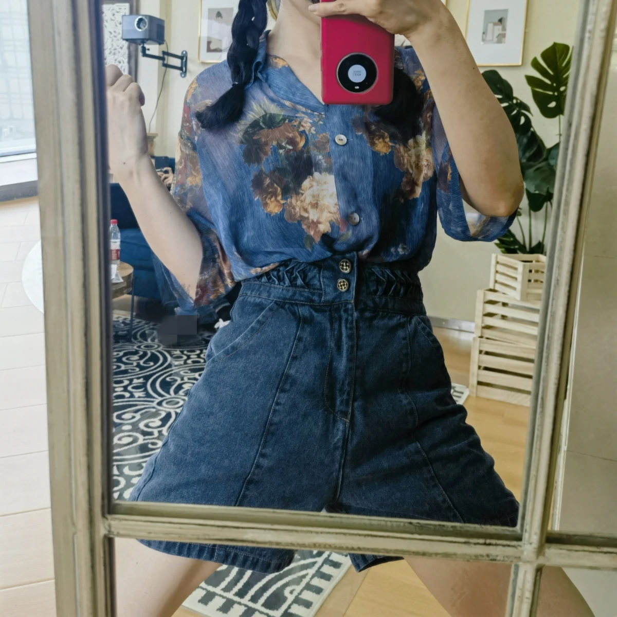 

Retro High Waist Original k Distred Denim orts Hot Pants Collection Spring Summer 2023 Women's Jeans ort Skirts