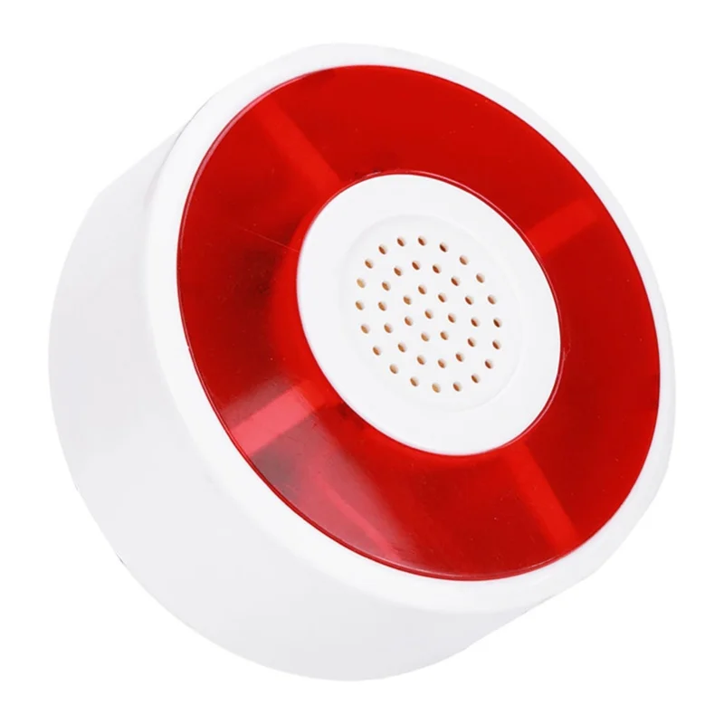 DC 12V LED Flashing Lamp Security Alarm Strobe Signal Warning Light Siren