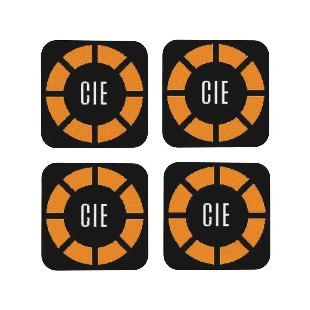 Coras Iompair Eireann (Railway And Amp; Trains) Coasters Kitchen Placemats Cup Coffee Mats For Home Tableware Pads Set of 4