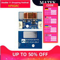 MatekSys I2C-INA-BM Battery Monitor - I2C Voltage Current Sensor for FPV Drone UAV Power Analysis & Real-Time Telemetry Module