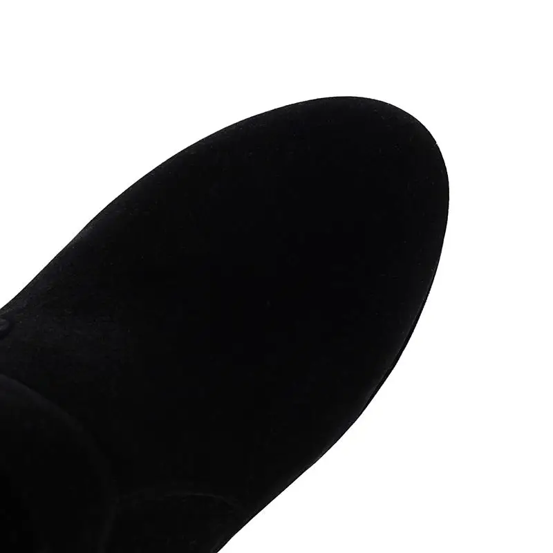 

ASILETO пикантные женские сапоги до колена на блочном каблуке 11 см на платформе 3 см красные 32 33 42 43 модные женские бота