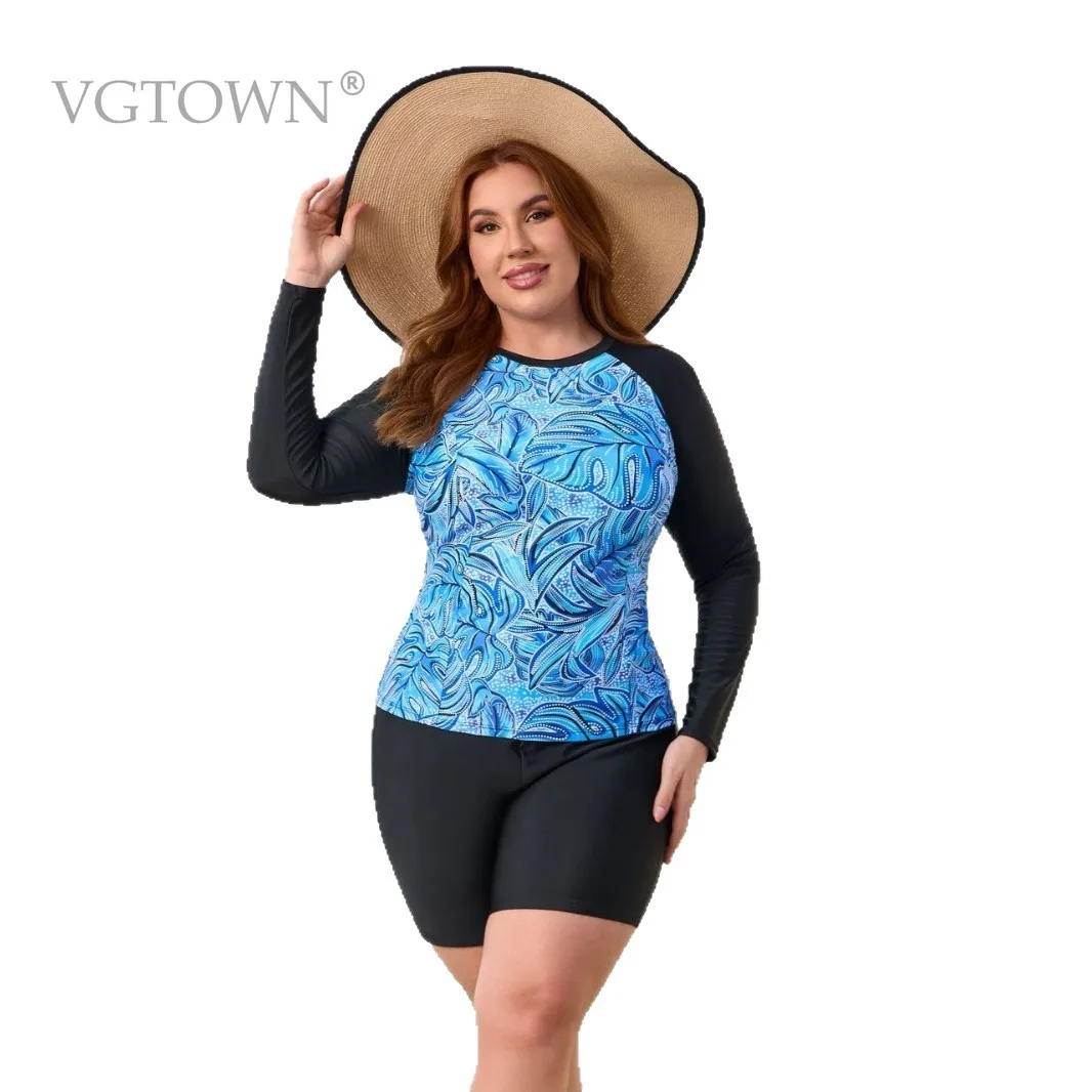 Plus Size High Waist Bikini Women's Push Up Large Size Swimsuit 2026 New Summer Mujer Big Size Tummy Control Swimwear