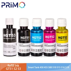 70ml 90ml 135ml Dye GT51 GT52 Pigment GT53 Refill Ink for HP GT 5810 5820 5822 Smart Tank 450 455 500 510 515 516 519 530 559