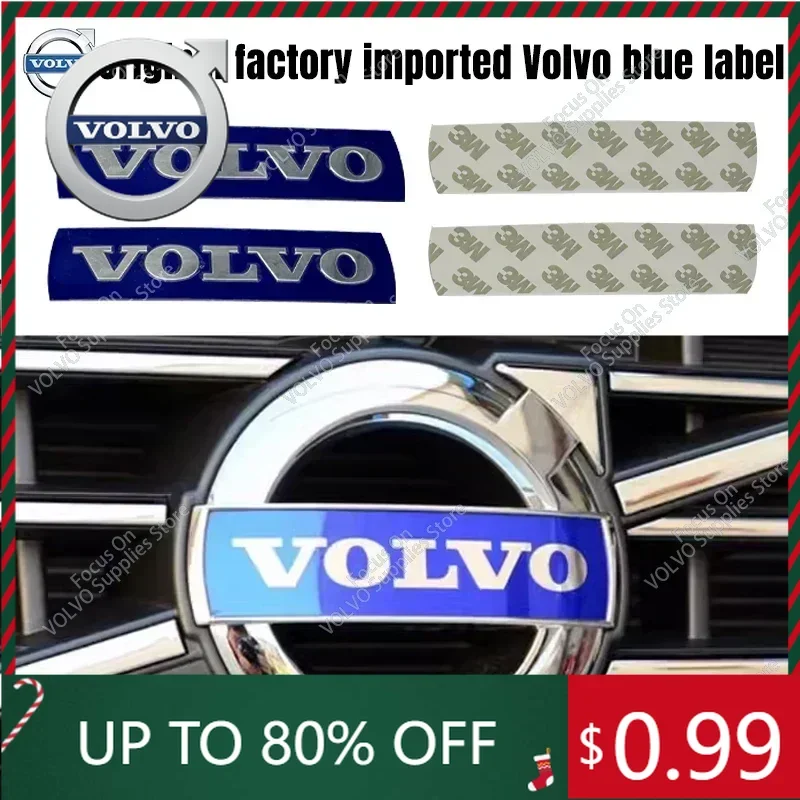 

Эмблемы для Volvo XC60 S60L S60 S40 C30 XC90 S80L, эмблема на переднюю решетку, значок на задний багажник, наклейка на руль, аксессуары