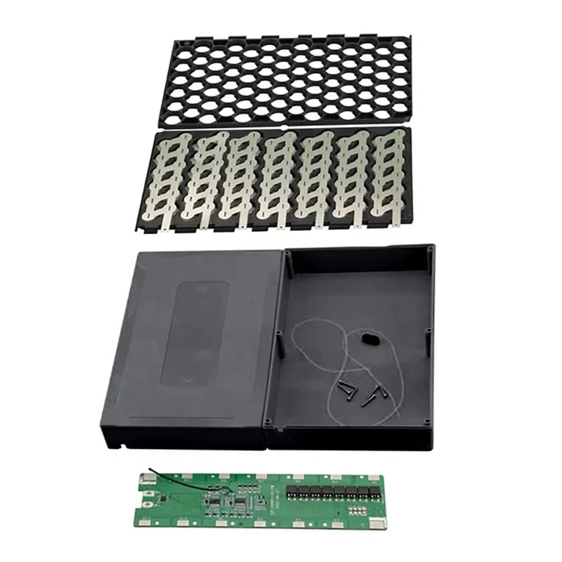 Caixa bateria para bicicletas elétricas, 48v, 14s, 6p, suporte 18650, veículo elétrico, caixa bateria lítio, à prova