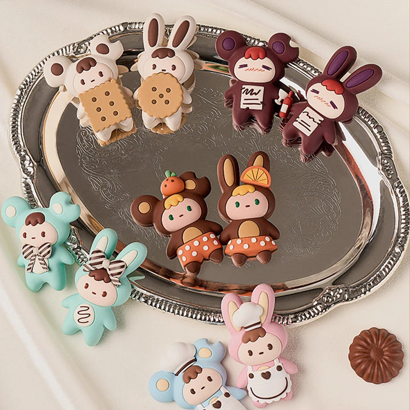 

LITTLE BUNS Melting Together Series Genuine Blind Box Toys Mystery Box Kawaii Surprise Box Refrigerator Magnet Girl Gift