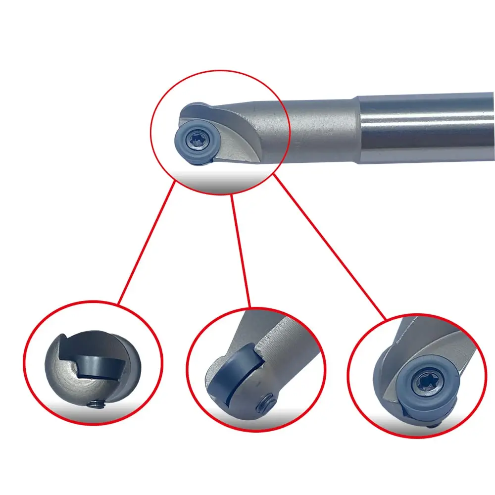 EMR C12-4R12-130 EMR R4 punta tonda indicizzabile supporto per fresa fresa pergolato