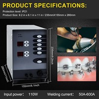 Hot Auble CNC Welder Handheld Portable Mini Spot Welding Machine DIY Handheld Touch Pulse Argon Arc Welder for Jewelry/Gold/Silv
