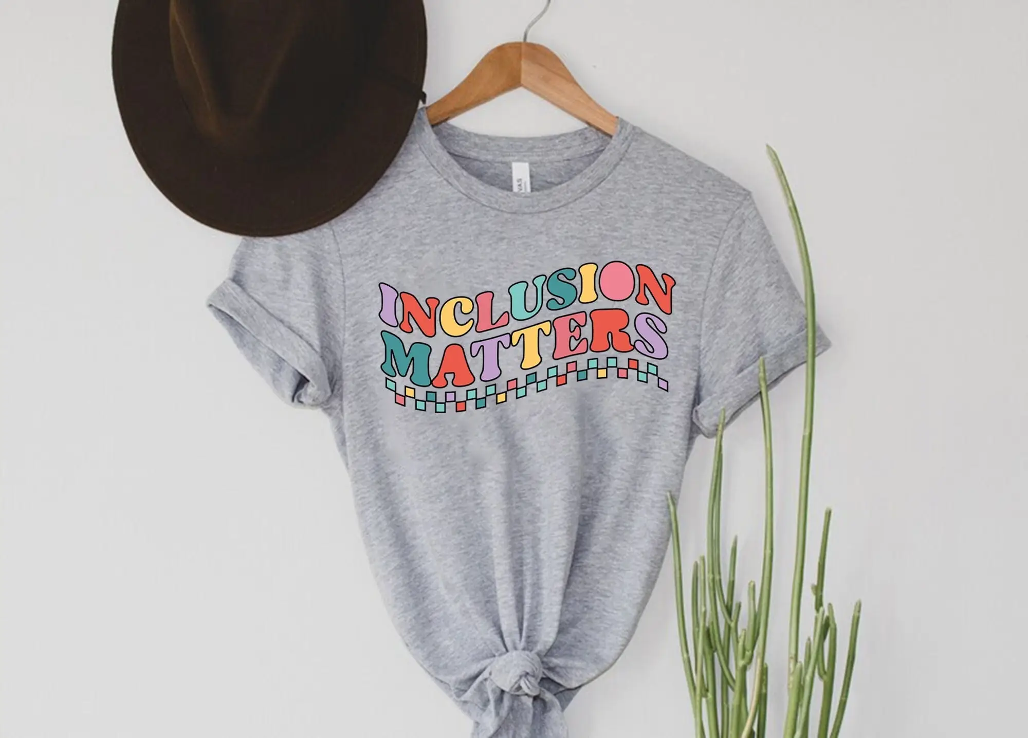 Inclusion Matters Special Education T Shirt Mindfulness Autism Awareness Equality Neurodiversity Dyslexia