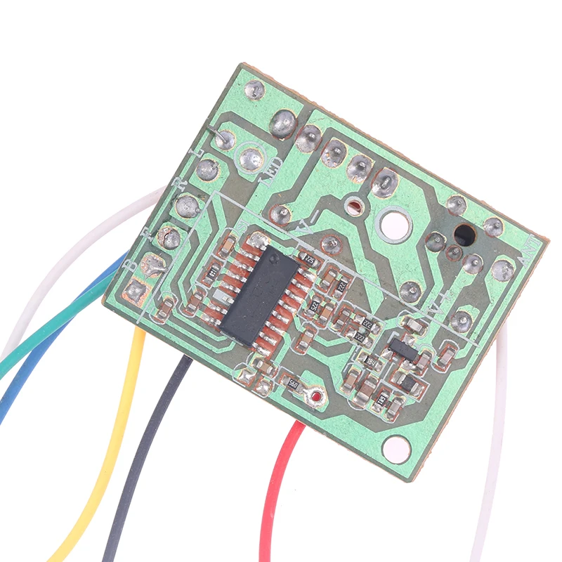 Placa receptora y transmisor PCB con sistema de Radio de antena para coche de juguete, circuito de 27MHz, Control remoto RC de 4 canales