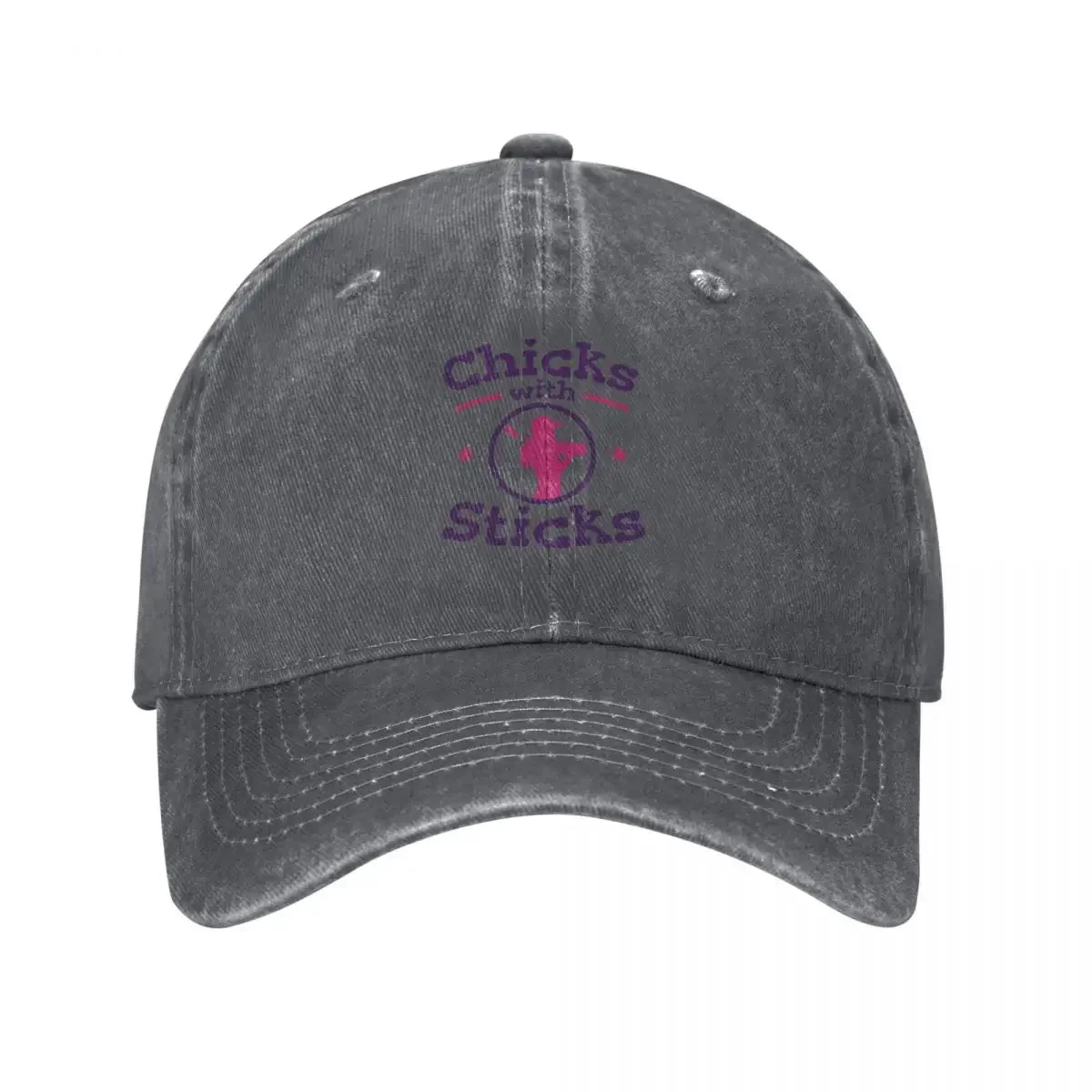 Chicks with Sticks Golf Golfer Baseball Cap derby hat Unique hats Men's Luxury Women's