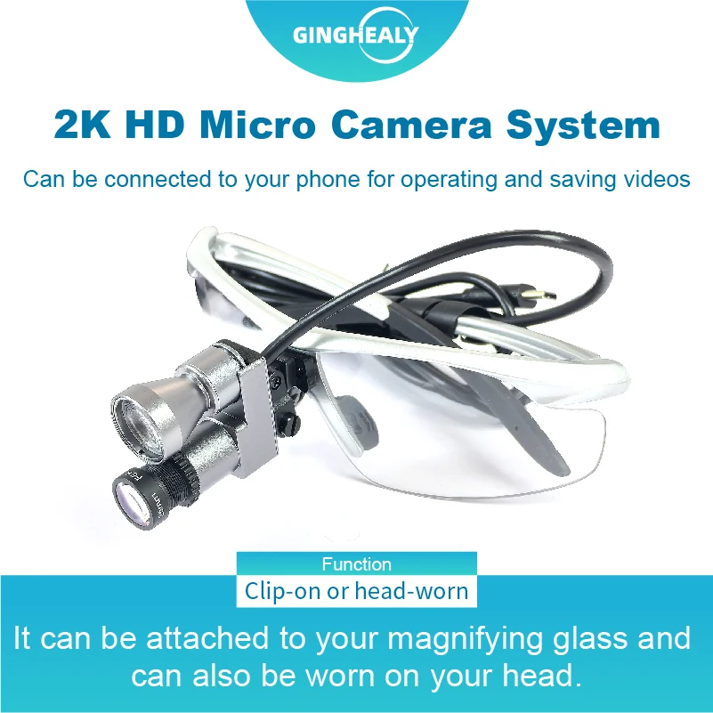 2K mini Surgical Camera System, Can Clearly Shoot and Transmit the Surgical Area, Small and Lightweight, HD Recording