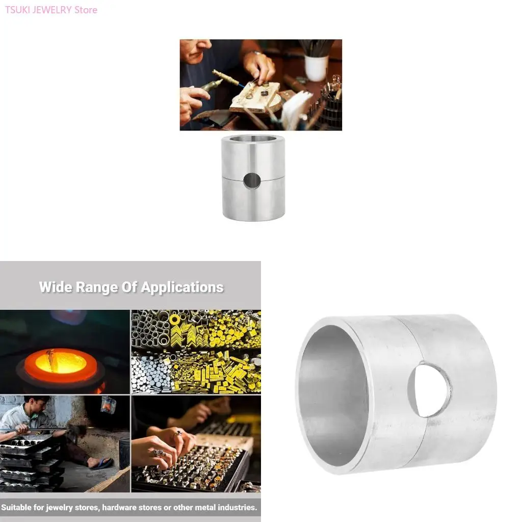 62KE Sturdy Metal Casting Container for Jewelry Makers and Repair Specialists