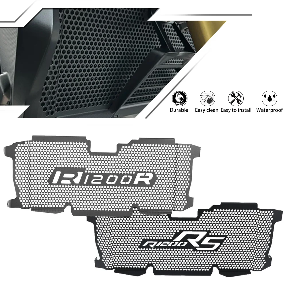 

For BMW R1200R R1200RS Radiator Guard Grille Cover Protection Cooler Guard Cover 2015 2016 2017 2018 R 1200 R R1200 RS Motobike