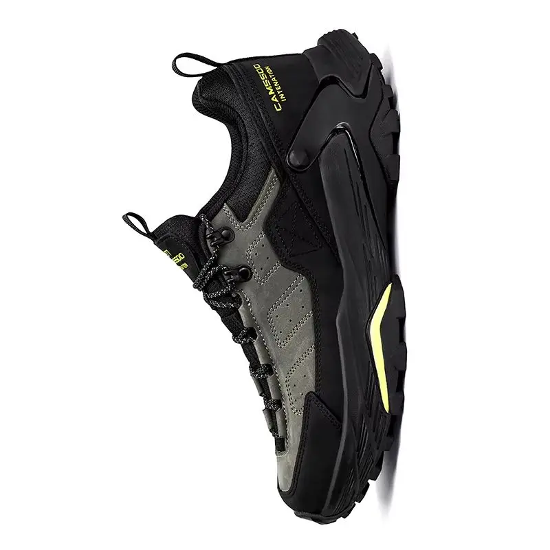

Luxury Brand Men Outdoor Hiking Shoes Top Quality Trekking Shoe Mens Anti Slip Hunting Shoe Man Hard-Wearing Walking Shoe