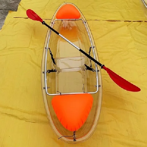 

HOT Sale Double Outdoor Water Sport Plastic Transparent Kayak Clear Water Kayak