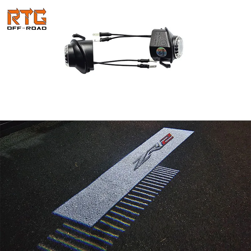 

Welcome LED Lighting Laser Projector Logo Light Car Rearview Mirrors Puddle Lights for 2019-2025 Chevy Silverado zr2 1500