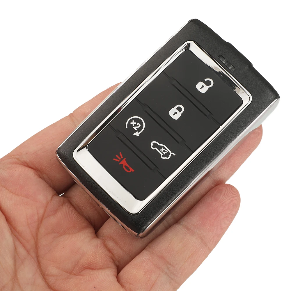 

Jingyuqin 433 МГц 3/4/5/6 кнопок 4A чип дистанционный автомобильный ключ для Jeep Grand Wagoneer 2021-2022 брелок управления 685169738AA