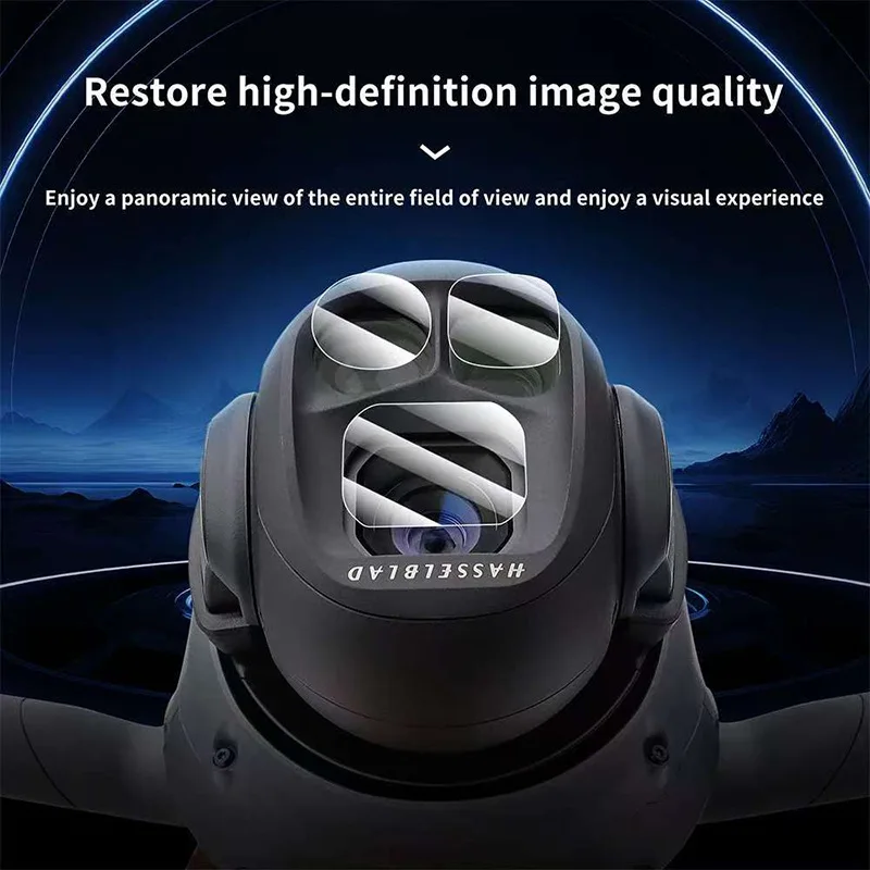 for DJI Mavic 4 Pro Tempered Glass Film 2pcs Anti-scratch Screen Protective Camera Lens 9H HD Image Glass Cover Drone Accessory