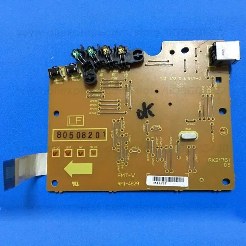 الأصلي ل HP P1505N 1505N P1505 المنسق مجلس اللوحة الرئيسية اللوحة الأم RM1-4629-000CN CB418-60001 المنسق PCB الجمعية