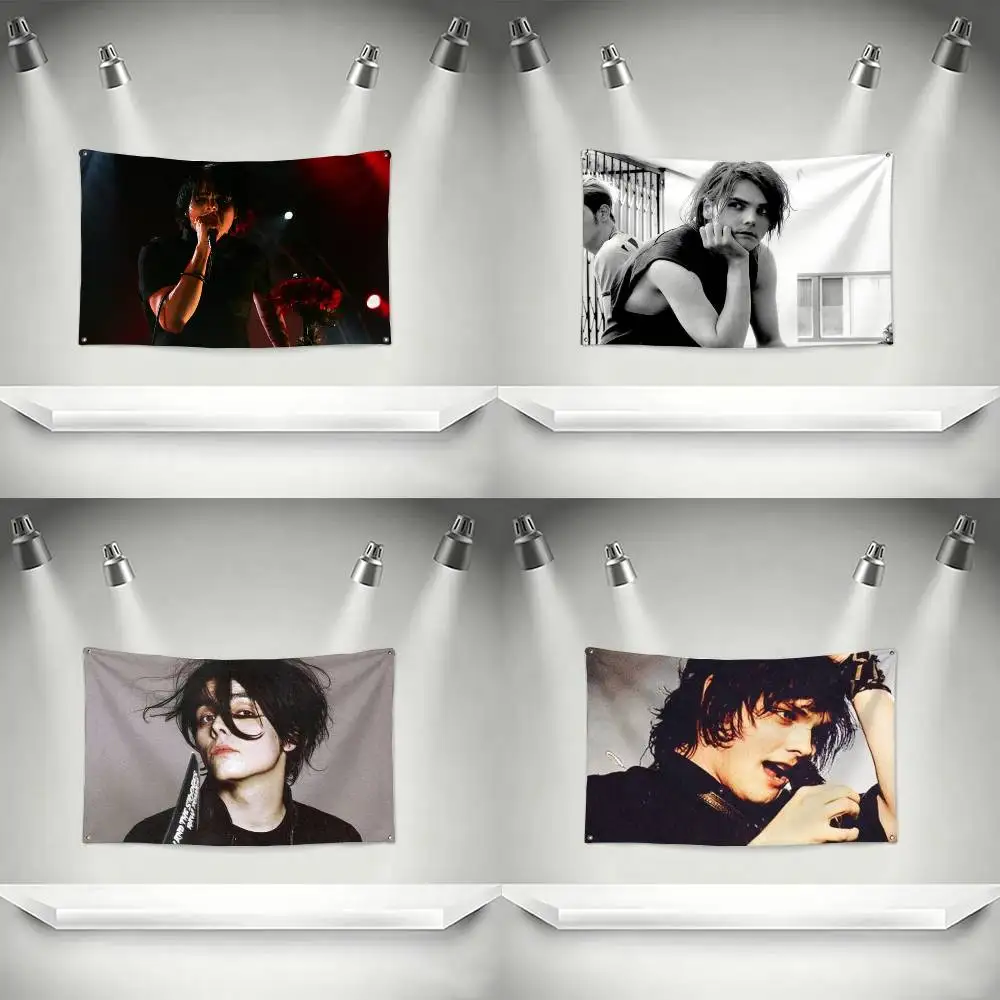 Gerard Way MCR  Flag Suitable For Party Club Outdoor Interior Wall Decoration Banner Fans Gift