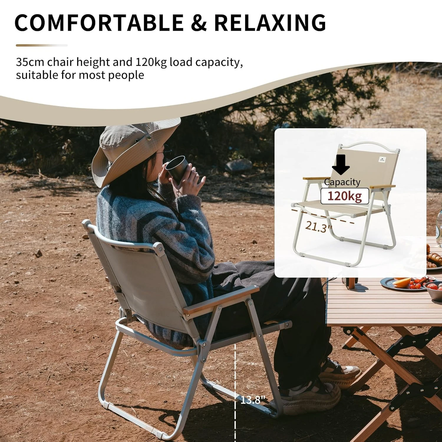 Naturehike Portable Camping Ch - огляд і ціна Woodworking Outdoor Furniture