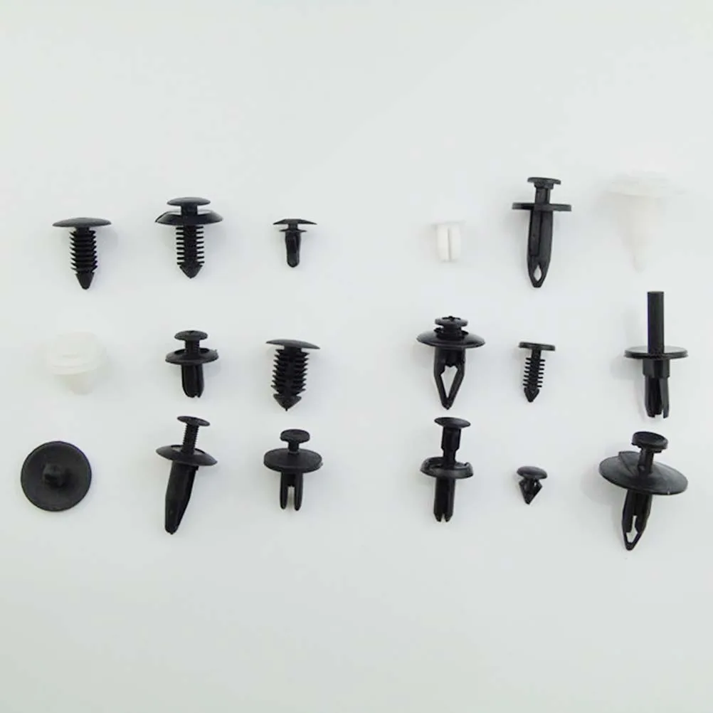 

304 pcs Clips for Car Bumper Door Panel Trim Heavy Duty Black Nylon Automotive Parts Automotive Push Pins Replacement