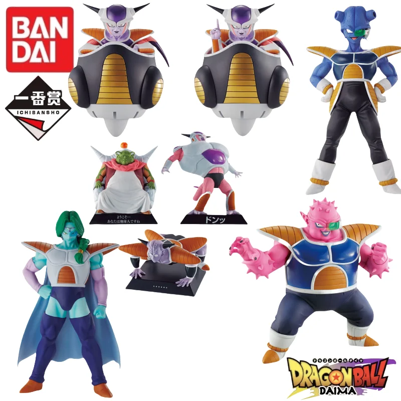 

In Stock 100% Original Bandai Ichiban Kuji Dragon Ball Ex The Terrifying Frieza Force Dodoria Zarbon Anime Figure Toys