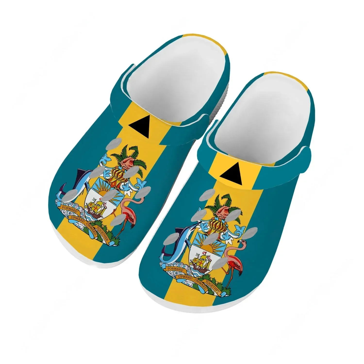 

Bahamas National flag Sandals Men Women Teenager Fashion Water Shoes Garden Breathable Comfort Beach Custom Slippers