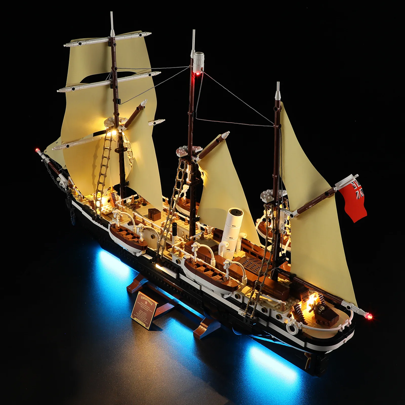 2024 neue 10335 Shackleton Schiff Ausdauer Moc Bausteine Diy Montieren Stadt Ziegel Spielzeug Geschenk Für Kinder Erwachsene Neue Jahr geschenk