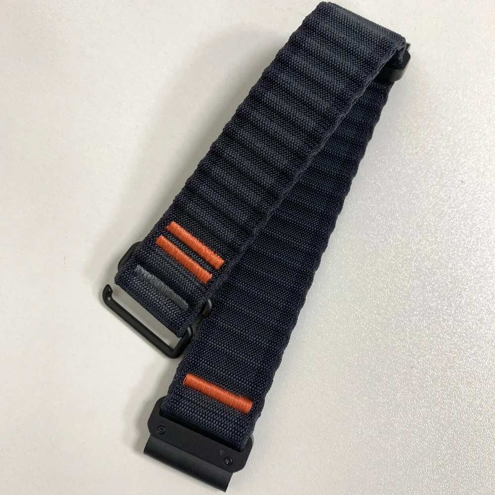 QuickFit النايلون الرياضة الفرقة ل Garmin Quatix 8/Foreunner 970/Epix Pro/Gen2 حزام Fenix E 8/INSTINCT3/إندورو 3 22 مللي متر 26 مللي متر سوار