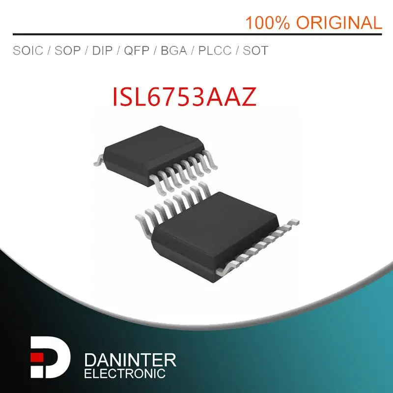 

10pcs/lot ISL6753AAZ ISL6753 ISL6753AAZA-T SSOP16