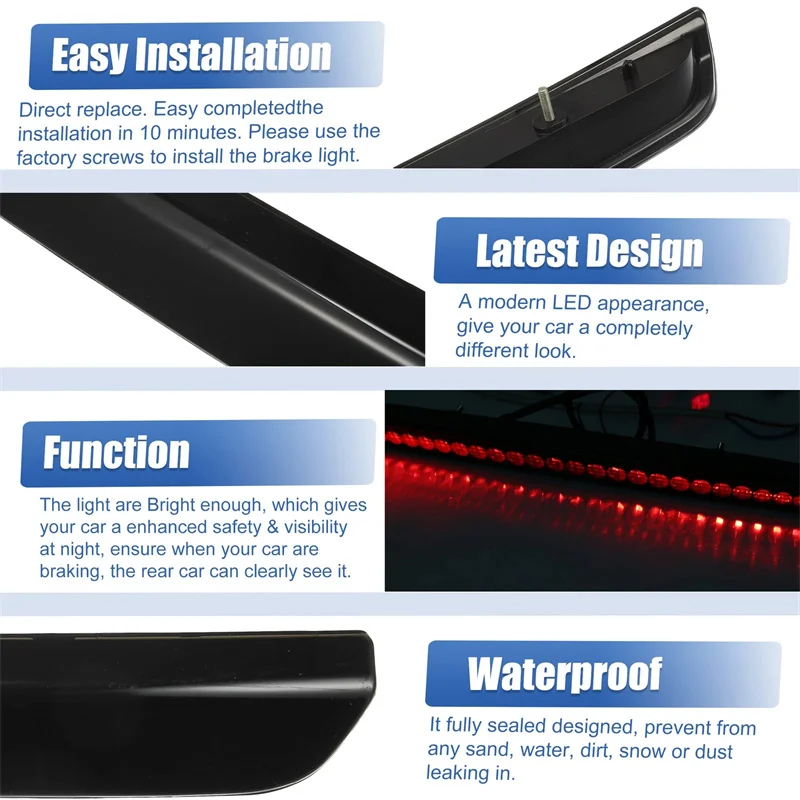 لسيارة رينج روفر سبورت L320 2010 2011 2012 2013 ضوء فرامل عالي المثبت سقف خلفي ضوء الفرامل الثالث LR020147