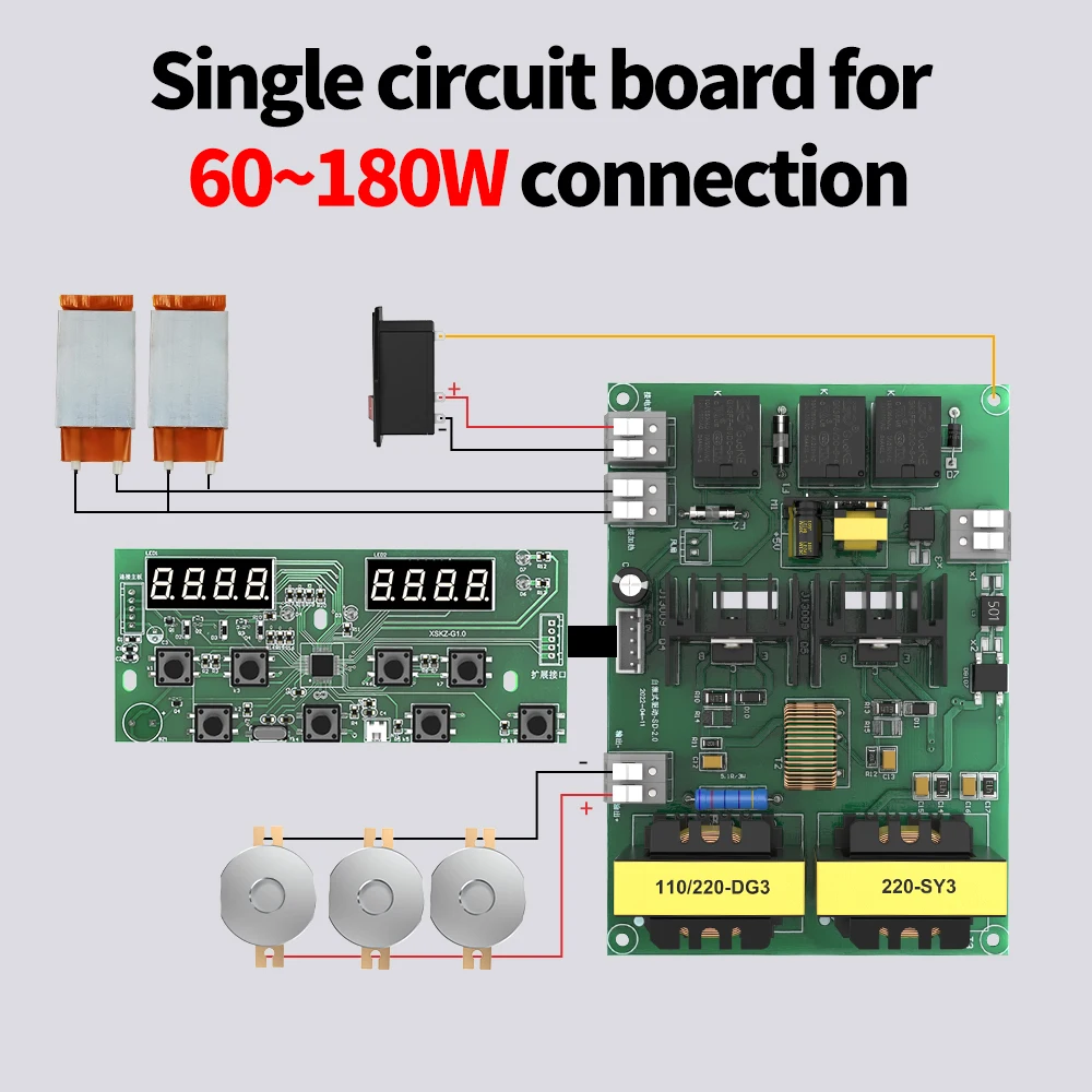 Granbo 60 ~ 900 W 40 KHz 110 V/220 V myjka ultradźwiękowa płyty napędowe zestaw przetworników DIY wanna do czyszczenia ultradźwiękowego