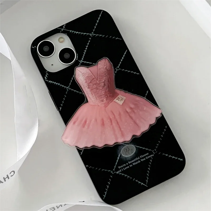 

Корейский милый кронштейн для балетной обуви, держатель для телефона Tok, юбка-пачка, держатель для IPhone, Samsung, универсальные аксессуары, держатель для гнезда