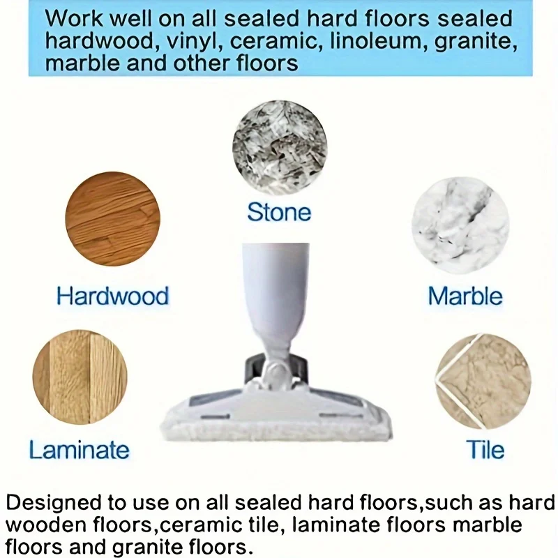 Kit di ricambio per mocio in microfibra premium da 2 pezzi per Bissell Symphony Pet compatibile con 1132,1652 più, lavabile, riutilizzabile