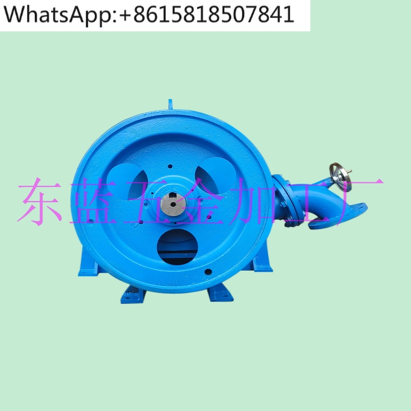 

Hydraulic generator high efficiency turbine